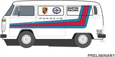 Produktbild von Carrera VW Bus T2b 'Martini Racing' 1:32