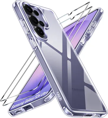 Produktbild von Hülle + 2X Schutzglas für Samsung Galaxy S26 Ultra Hartglas Full Screen Case