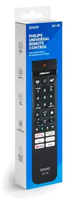 Produktbild von Savio RC-26 Fernbedienung IR Wireless TV Drucktasten