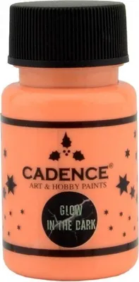 Produktbild von Cadence Glow in the Dark 50ml - Nachtleucht Farbe Orange