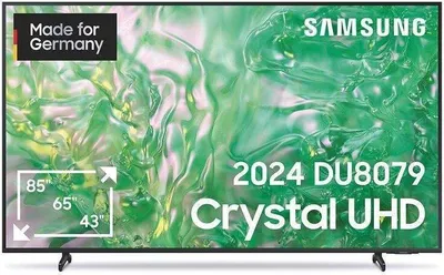 Produktbild von Samsung GU43DU8079U 109,2 cm (43") 4K Ultra HD Smart-TV WLAN Schwarz (GU43DU8079UXZG)