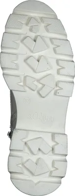 Produktbild von s.Oliver Damen Stiefelette Steppmuster Plateau Profilsohle 5-25230-41, Größe:41 EU, Farbe:Beige