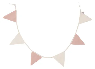 Zdjęcie produktu dla Girlanda 200x17cm - róż/kość słoniowa