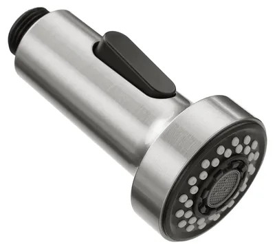 Imagen del producto de Grifo de cocina extensible con rociador, 2 funciones, conexión universal de 1/2 pulgada