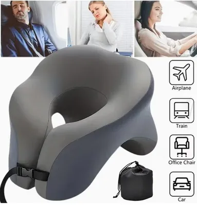 Produktbild von Reisekissen, Reise Nackenkissen, Nackenkissen Flugzeug, Reisekissen Flugzeug, Flugzeug Kissen, Memory Foam, für Flugzeug, Auto, Zug