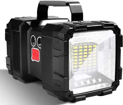 Image de Lampe torche LED pour le camping et les urgences - 7 modes d'éclairage, 10 000 mAh, rechargeable