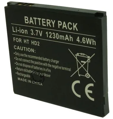 Produktbild von Batterie kompatibel mit HTC HD2 - Otech