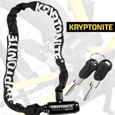 Produktbild von Kryptonite Keeper 585 Integrated Fahrrad MTB Ebike Ketten Schloss KL4