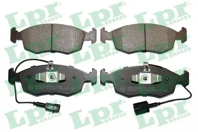 Image de Jeu de plaquettes de frein LPR avant pour FIAT 500 (312) 05P1653