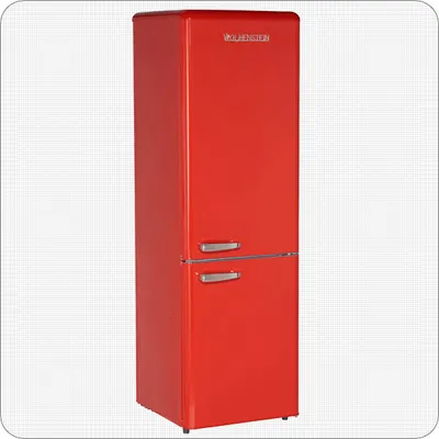 Produktbild von Wolkenstein KG 250.4 RT Kühl-/ Gefrierkombination, rot