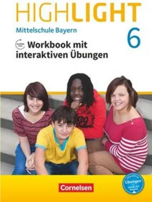 Immagine prodotto di Highlight 6. Jahrgangsstufe - Mittelschule Bayern - Workbook mit interaktiven Übungen auf scook.de