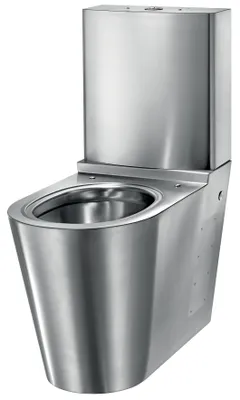 Produktbild von Delabie WC MONOBLOCO S21 mit Spülkasten Edst. 1.4301 satiniert