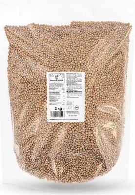 Produktbild von KoRo I Braune  Linsen 2 kg