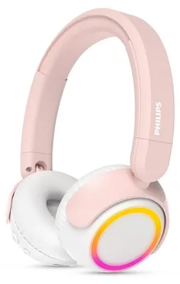 Zdjęcie produktu dla Philips TAK4200, Przewodowy i Bezprzewodowy, 20 - 20000 Hz, Połączenia/muzyka, 129 g, Zestaw słuchawkowy, Różowy, Biały