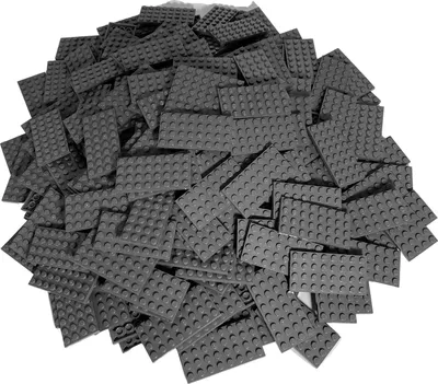 Obrázok produktu pre LEGO 4x8 dielikov tmavo šedé obojstranne zostaviteľné - 3035 NOVINKA! Množstvo 10x