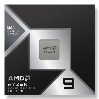 Produktbild von AMD Ryzen 9 9950X3D2 Dual Edition Prozessor 4,3 GHz 192 MB L3-Speicher (Box)