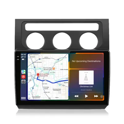 Produktbild von 10.36 Zoll 6+128GB Android Autoradio 2K für VW Touran 1T1 1T2 1T3 2003-2010 Wireless CarPlay Android Auto 4G WiFi GPS Navi 8Kern RDS DSP DAB+ BT