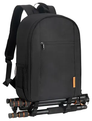 Image de Omgoods - Sac à dos étanche pour appareil photo, avec compartiment pour ordinateur portable et housse de pluie