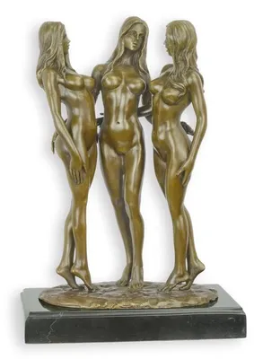 Productafbeelding van A Bronze Sculpture Of The Three Graces