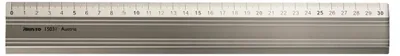 Image de Règle en aluminium Aristo 30 cm graduée en mm, avec revêtement en caoutchouc