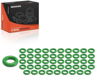Produktbild von Elzusha – Reparaturset für Universal-Klimaanlagen, O-Ringe, Innendurchmesser 23,47 mm, Außendurchmesser 5,33 mm, Material: HNBR, 50 Stück
