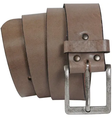 Produktbild von Harrys-Collection Uni Ledergürtel Jeansgürtel 4cm, beige, BW: 85