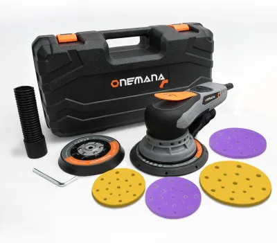 Productafbeelding van Excenterschuurmachine 150 mm borstelloos met 20 schuurpapier