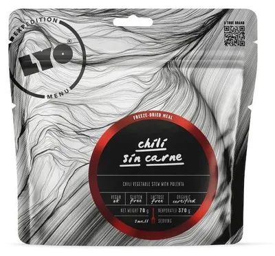 Zdjęcie produktu dla Danie liofilizowane LYO Food (212) Chili Sin Carne 70G