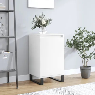 Produktbild von [Home] Sideboard Weiß 40x35x70 cm Holzwerkstoff , Neue Mode 2024 im häuslichen Leben