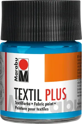 Immagine prodotto di Marabu 1715 05 090 Textile plus azzurro 090, 50 ml