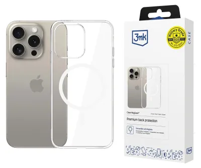 Image de 3MK Clear MagCase Étui de protection pour iPhone 15 Pro Max