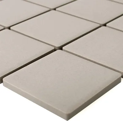 Produktbild von Keramik Mosaikfliesen Hellbeige Miranda Unglasiert R10 Matt Q47