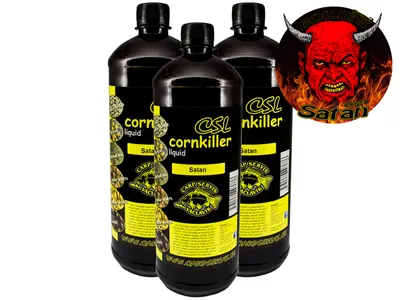 Obrázek produktu pro CSV Carp Servis Václavík CSL Cornkiller Liquid 1l Příchuť: Satan