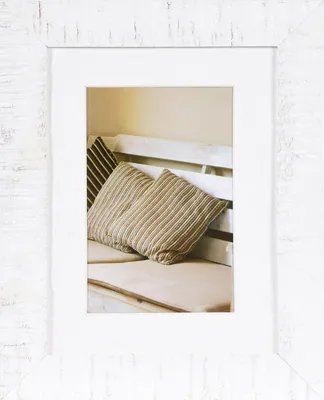 Image de Cadre photo en bois Driftwood 15x20 blanc