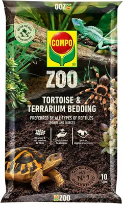 Productafbeelding van Terrariumsubstraat - 10 liter - voor schildpadden en reptielen - natuurlijk - zonder meststoffen