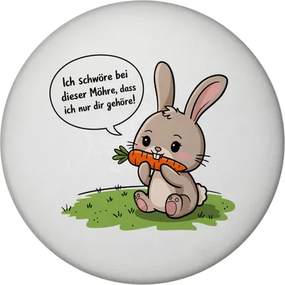 Produktbild von Ich gehöre dir Magnet mit Flaschenöffner mit niedlichem Hasen
