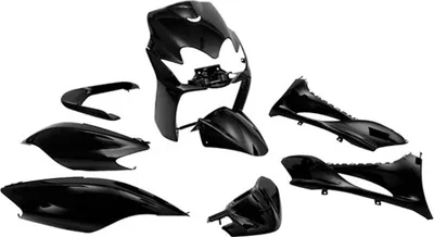 Image de Str8 Kit d'habillage 9 pièces noir pour Yamaha Jog R
