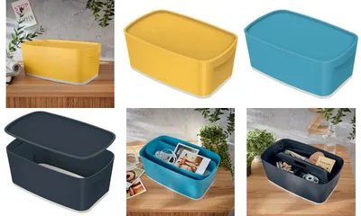 Immagine prodotto di LEITZ 5263-00-19 LEITZ Contenitore My Box Cosy, 5 litri, giallo