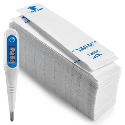 Produktbild von Thermometerhüllen Schutzhüllen Sondenhüllen - Einweg - 100 Stück - Universal