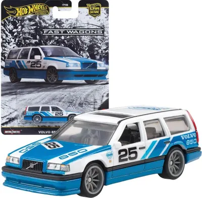 Produktbild von Hot Wheels Premium Car Culture Spielzeugauto 1:64 Druckguss Volvo 850 Kombi 4+