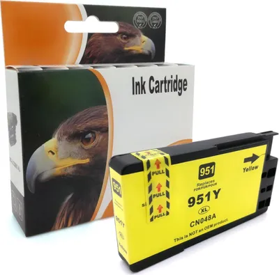 Produktbild von D&C Tintenpatronen ersetzt HP 951 YELLOW