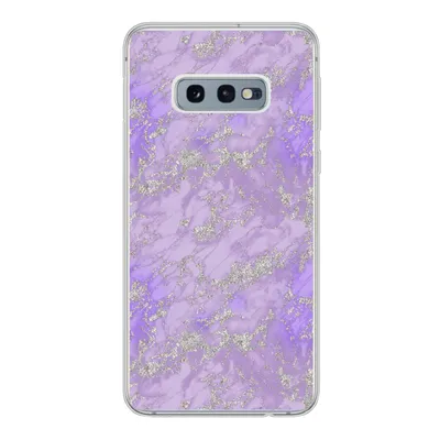 Produktbild von MuchoWow® Handyhülle Schutzhülle Hülle für Samsung Galaxy S10e Marmor - Lila - Muster Silikon Softcase Handy Hülle - Handy