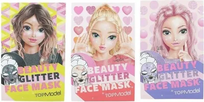 Image de Depesche TOPModel Masque en tissu pailleté BEAUTY and ME