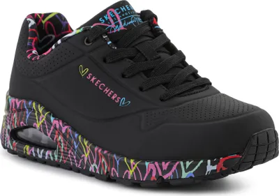 Produktbild von Skechers Uno Loving Love Weiß 155506-BBK - EU 42