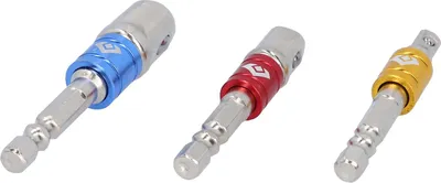 Zdjęcie produktu dla BRILLIANT TOOLS Zestaw adapterów kwadratowych 1/4" + 3/8" + 1/2" 3 szt. - BT053003