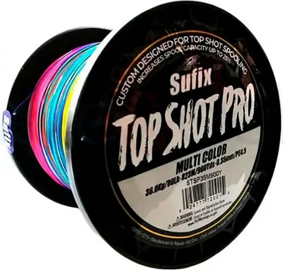 Zdjęcie produktu dla Sufix Top Shot Pro Plecionka 823 M Wielokolorowa 0,350 mm Wielokolorowa 0,350 mm