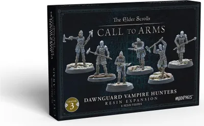 Obrázek produktu pro The Elder Scrolls: Call To Arms - Dawnguard Vampire Hunters - rozšíření pro hru s miniaturami - ENG edice