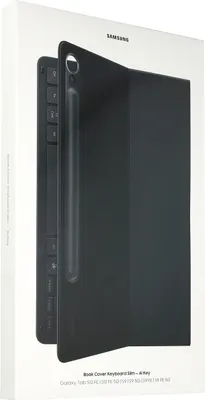 Obrázok produktu pre Samsung EF-DX720, QWERTY, Anglický, Touchpad, Samsung, Galaxy Tab S9, Galaxy Tab S9 FE, Čierna