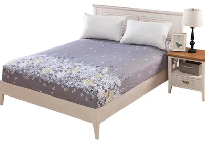 Produktbild von Spannbettlaken aus Polyester mit Rundumgummizug (150 x 200 cm)