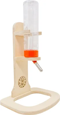 Produktbild von Getzoo Tränke aus Holz + 150 ml Trinkflasche von Classic®
